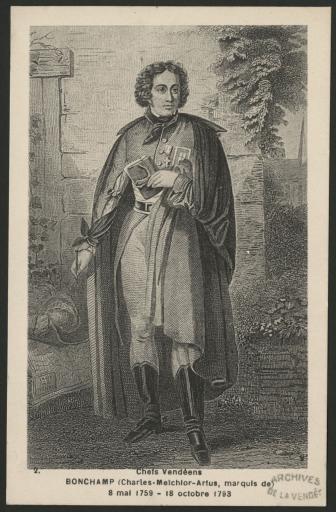 Charles Melchior Artus, marquis de Bonchamps (1760-1793).